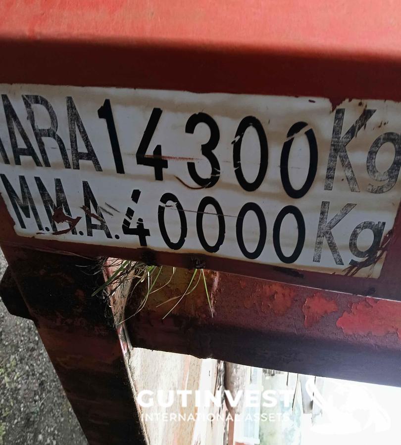 Usado Semirremolque plataforma de 3 ejes