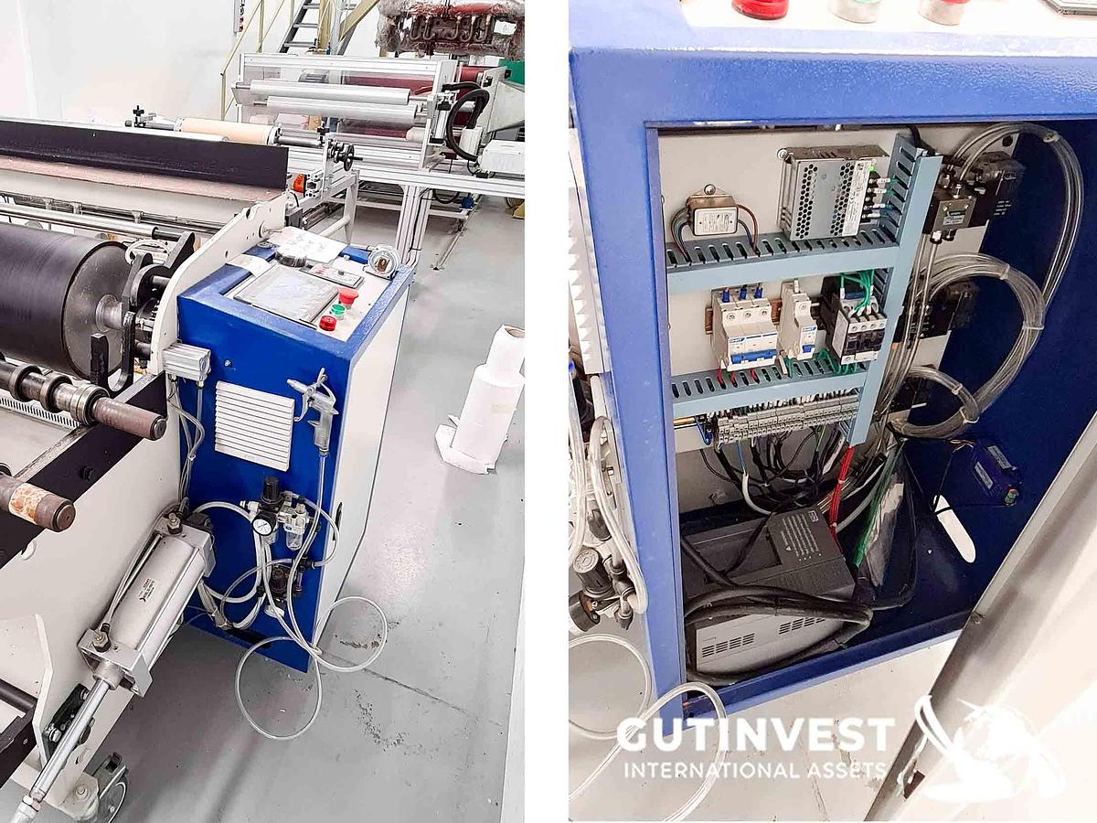 Used 2 - Rewinder with automatic cutting