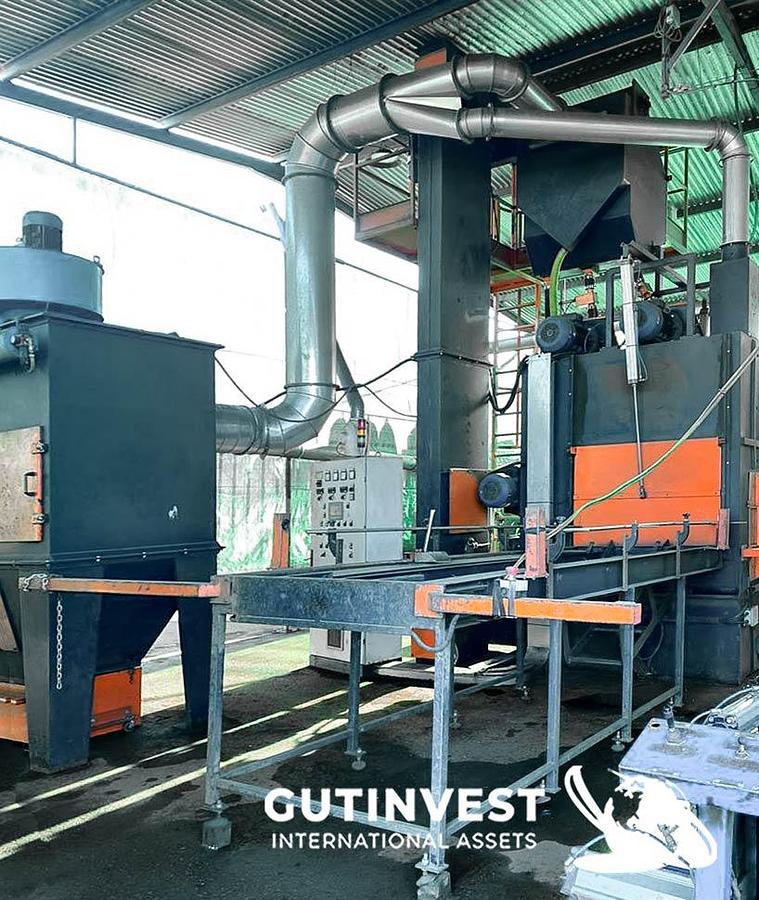 Used 8 - Shot blasting machine