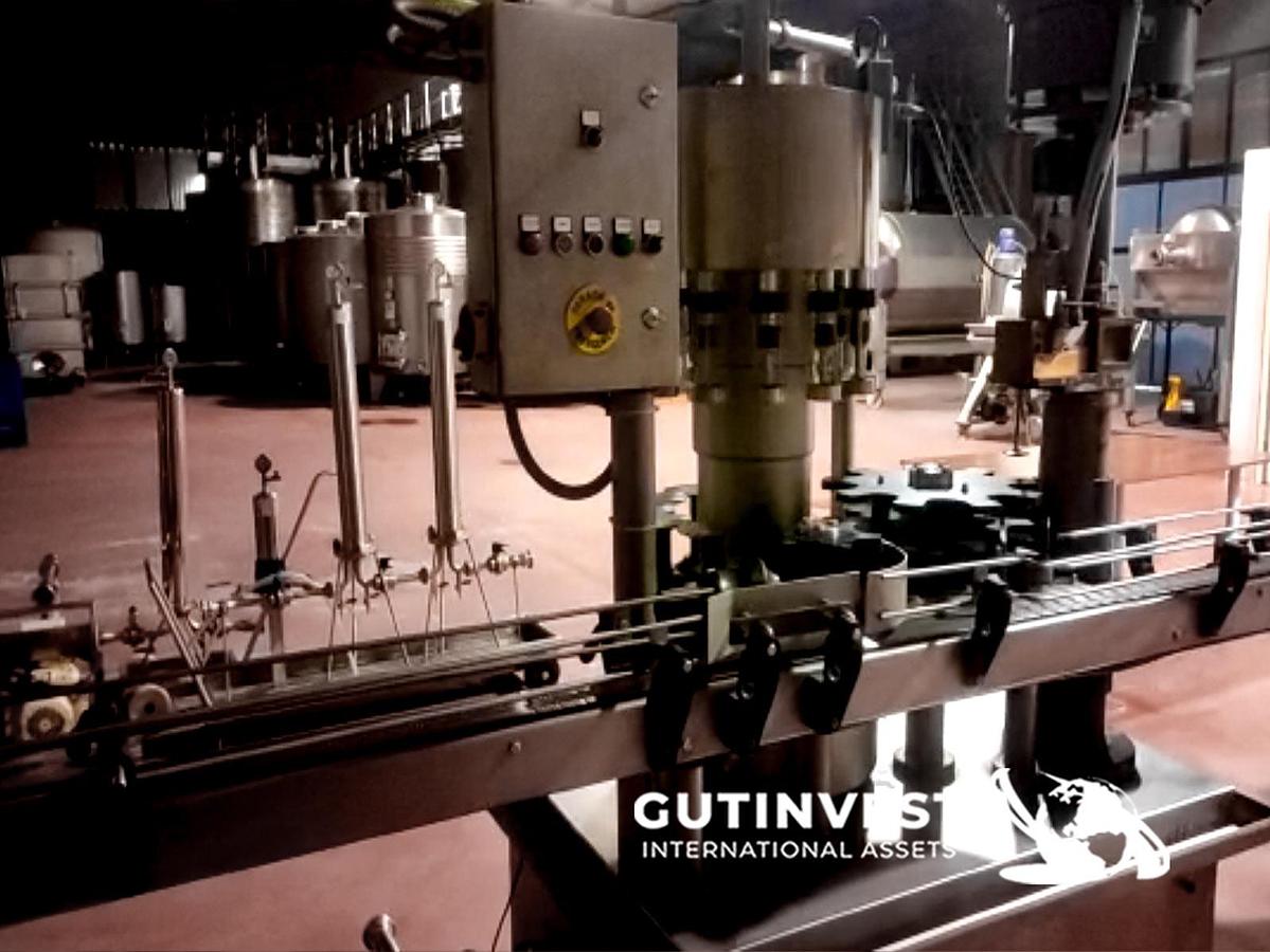 Usado 1 - Línea completa de embotellado vino de 1800 bot./hora