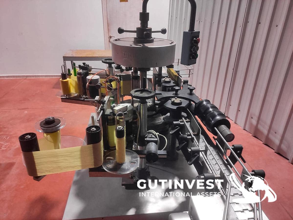 Usado 1 - Línea completa de embotellado vino de 1800 bot./hora