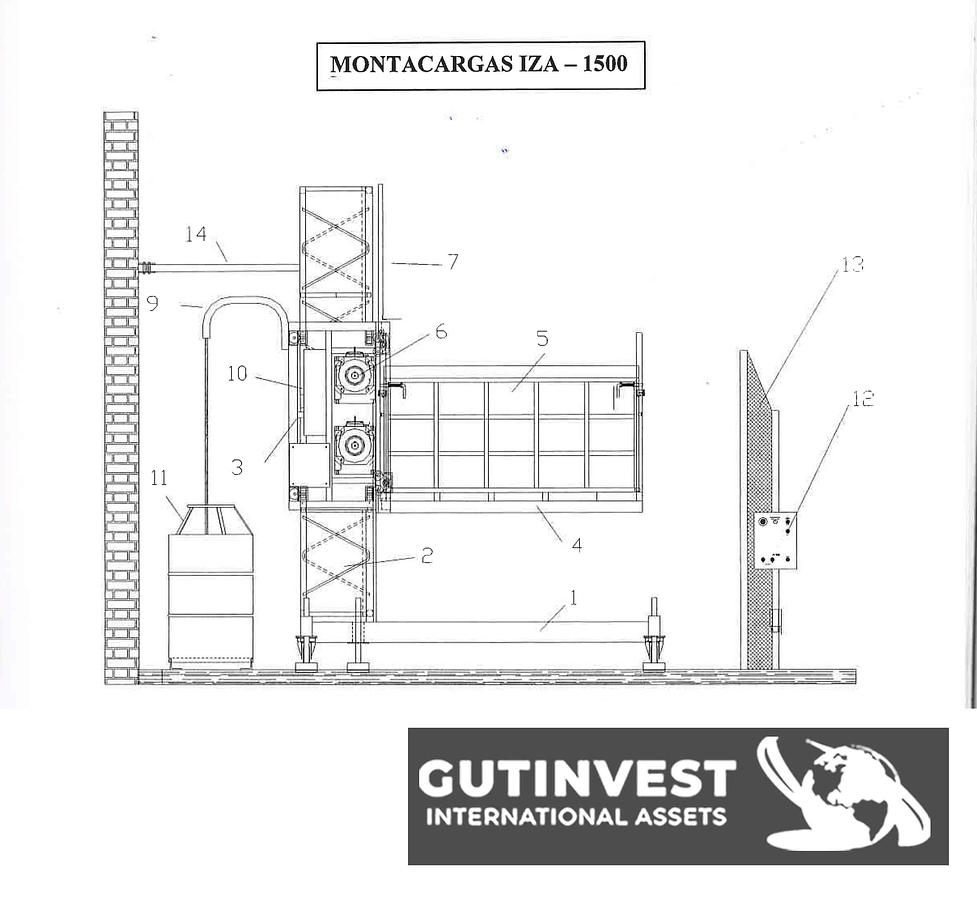 Usado 1 - Montacargas para construcción