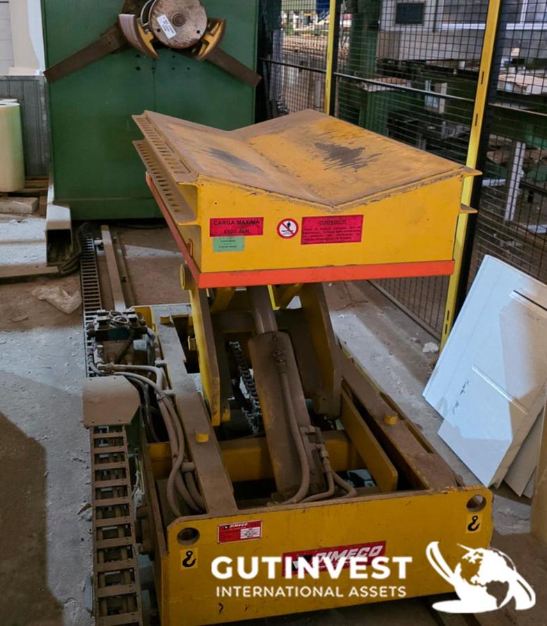 Used Winder and Loading Cart