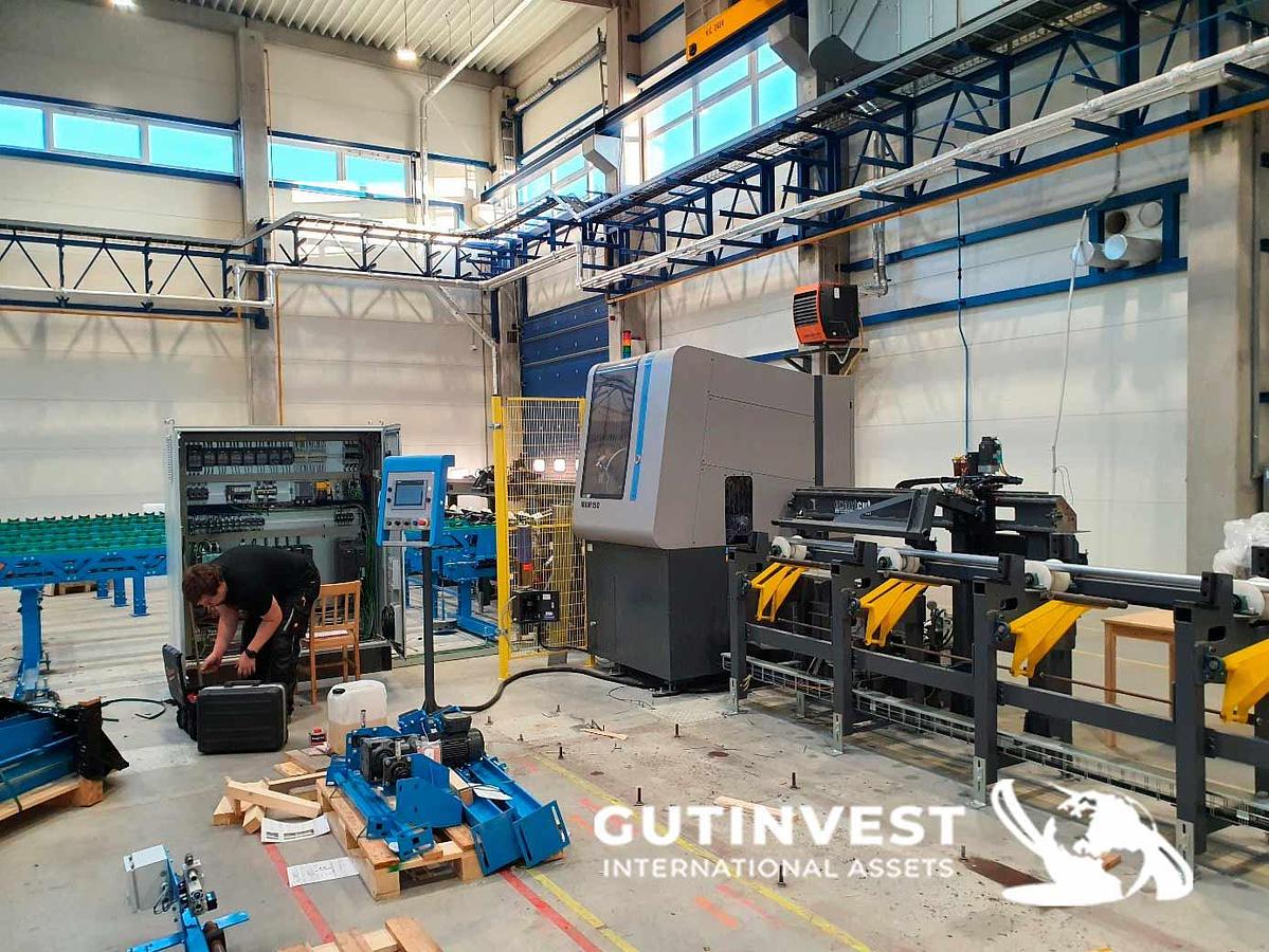 Usado 1 - Máquina de corte - barras de aluminio