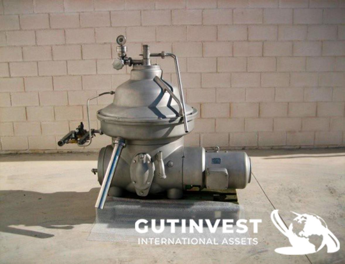 Usado Centrifuga Desnatadora inox. de suero y leche