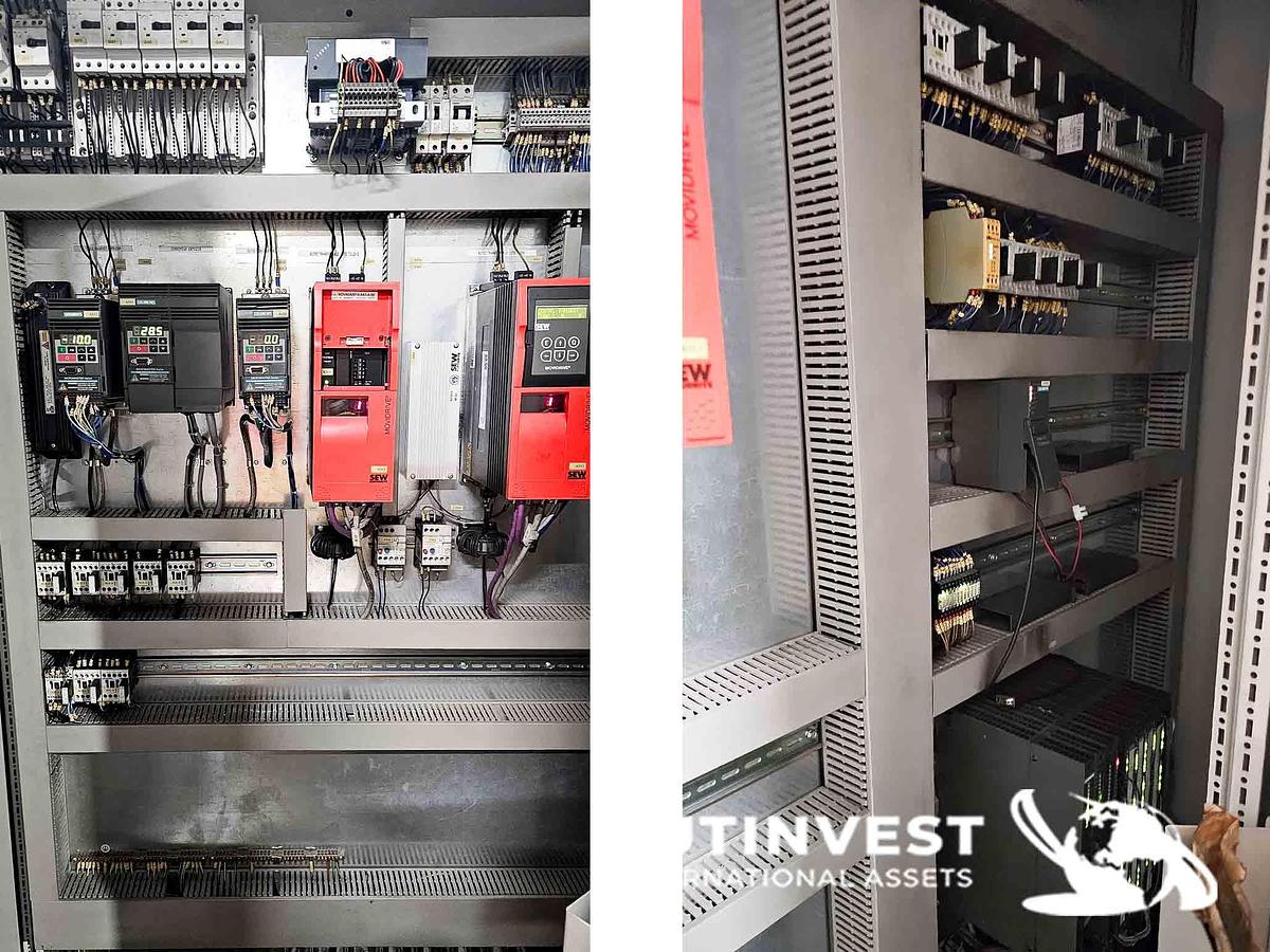 Used 1 - Complete coil sheet metal cutting line