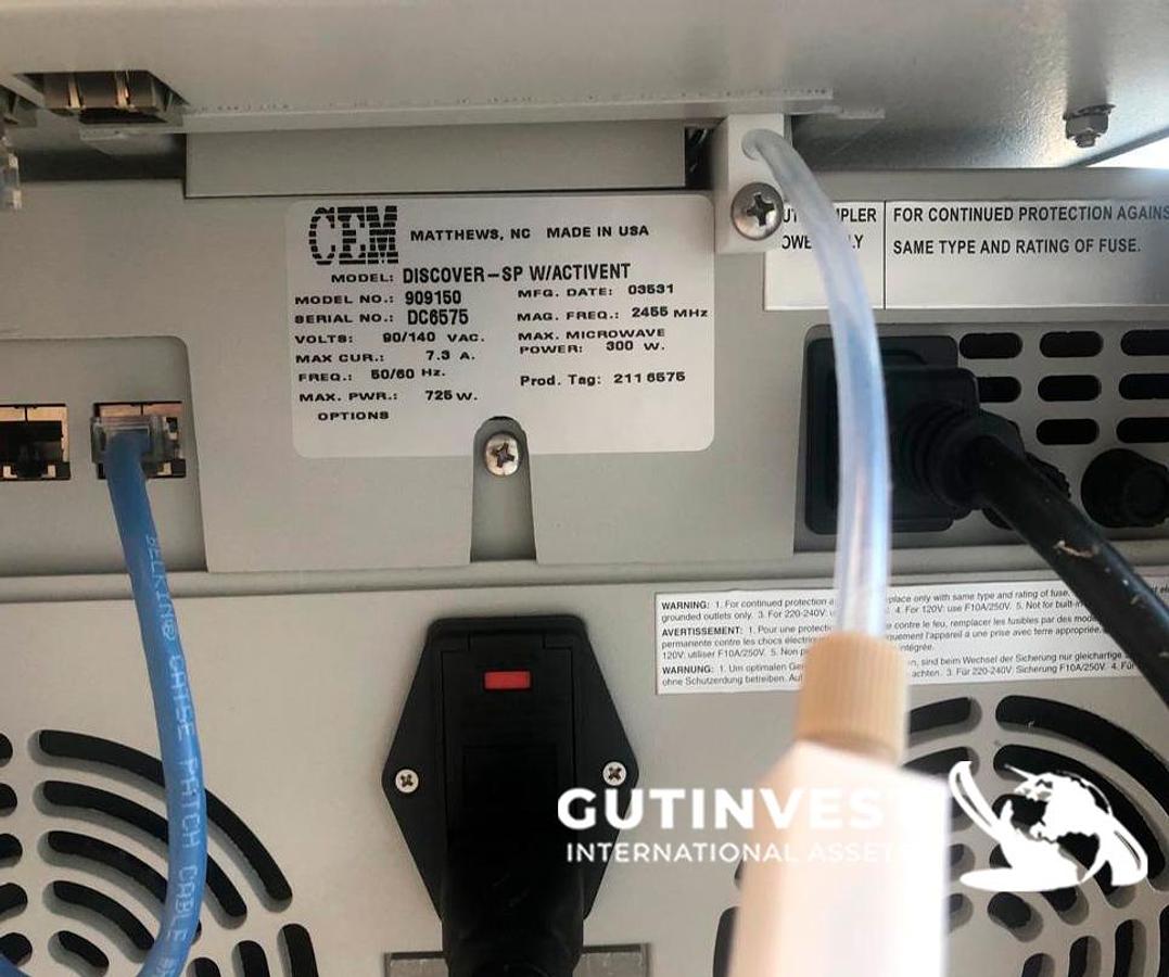 Usado Equipo de digestión microondas para laboratorio