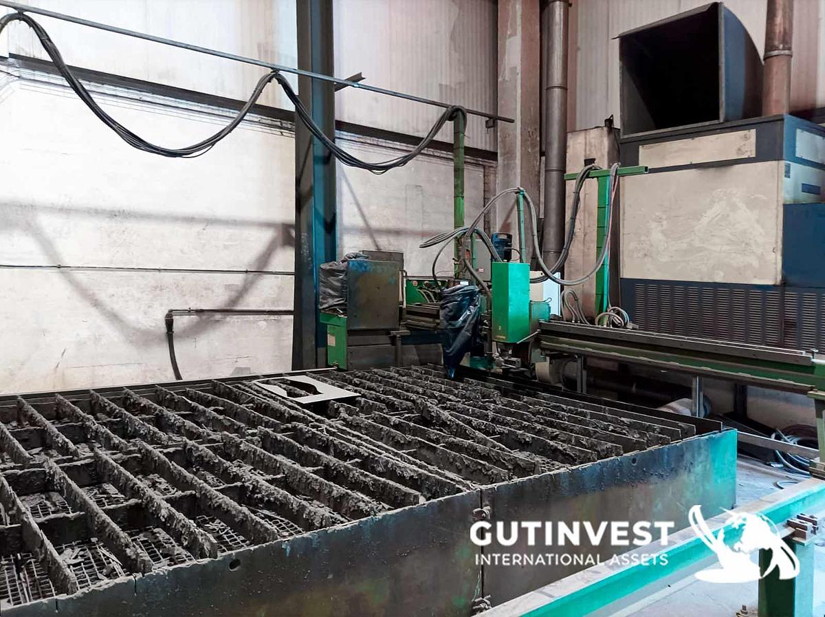 Used 1 - Oxi - plasma cutting machine