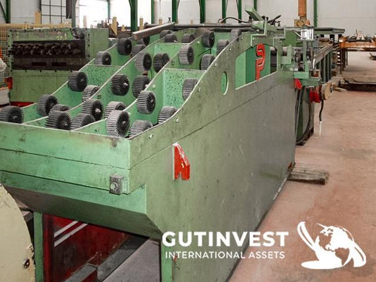 Used Sheet Metal Cut-to-Length and Flattening Line