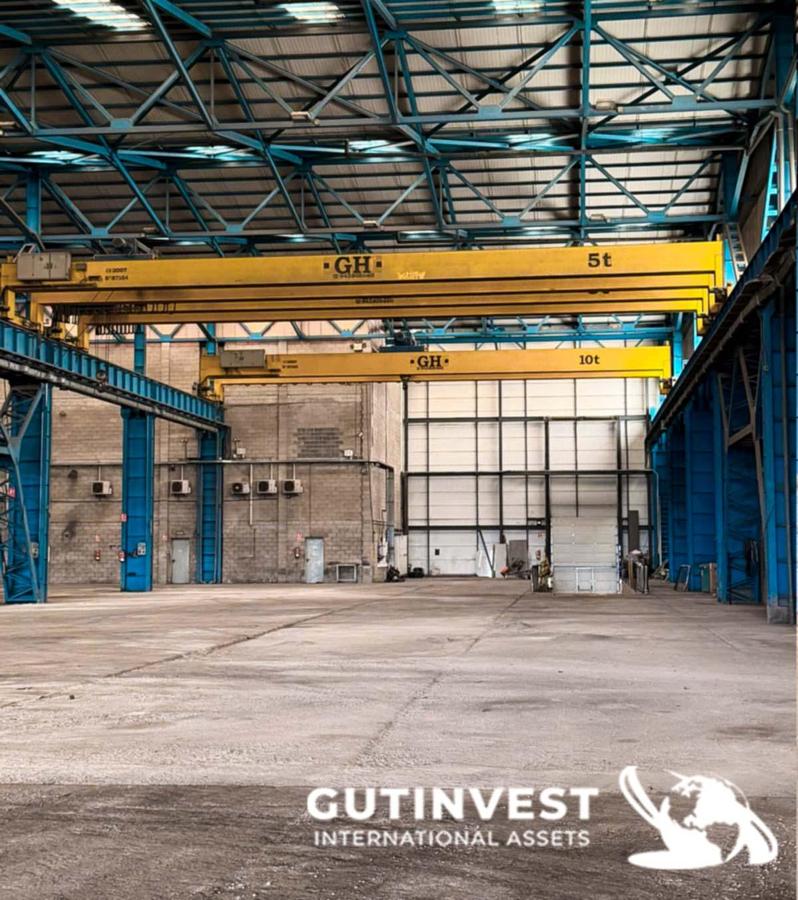 Used Double girder overhead crane - 5t