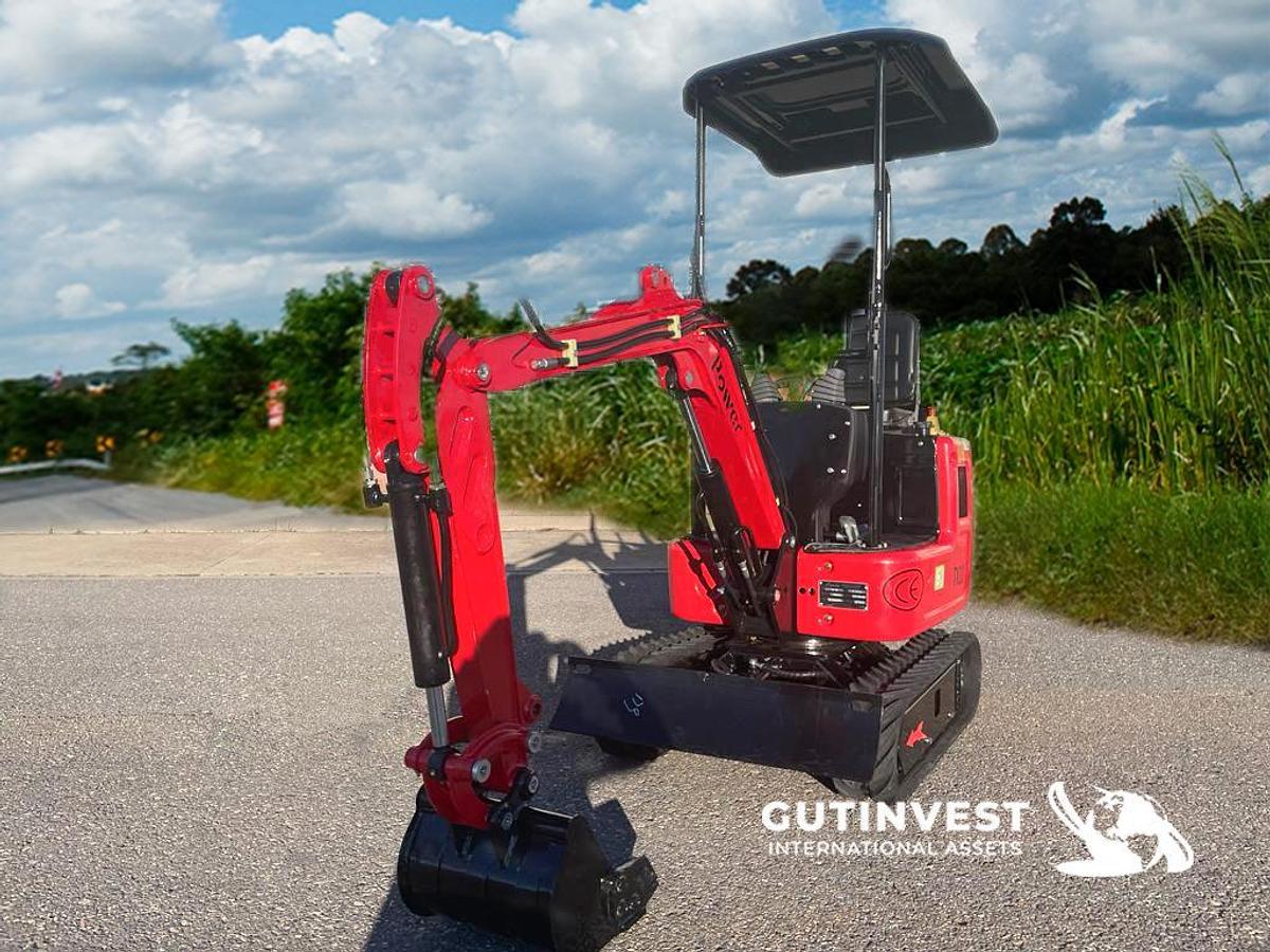 Usado 1 - Miniexcavadora hidráulica diésel - 1.000kg