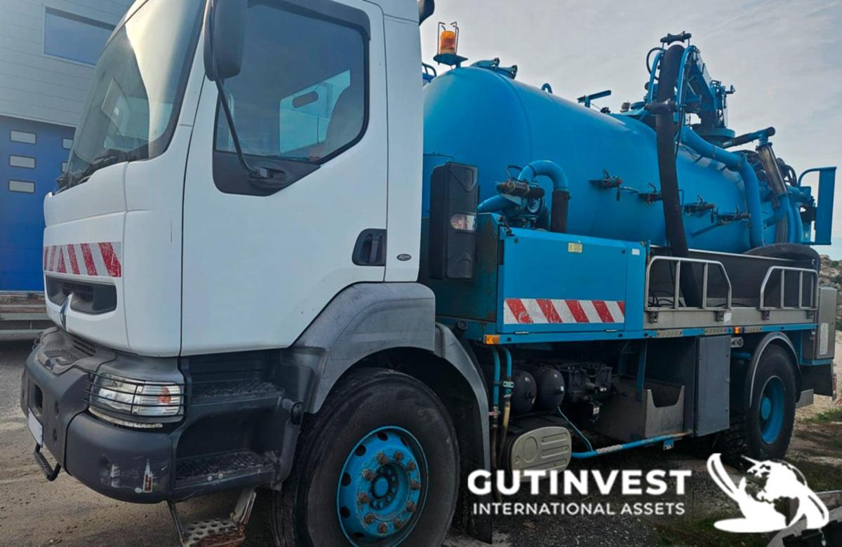 Used Sewer cleaning truck