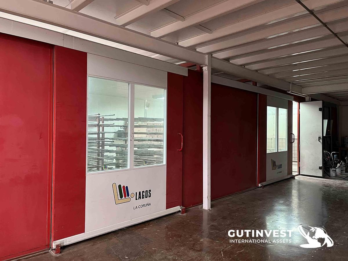 Usado 1 - Cabina de pintura