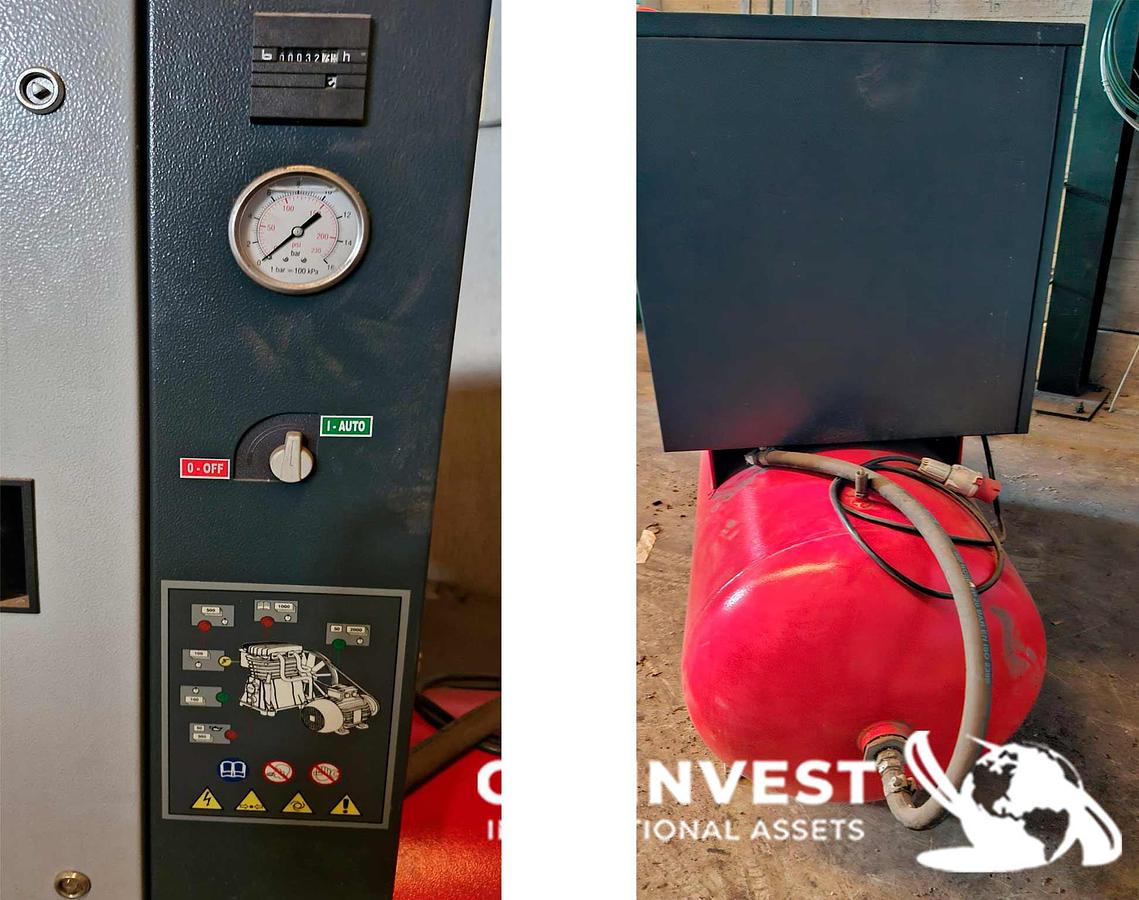 Used Air compressor with tank
