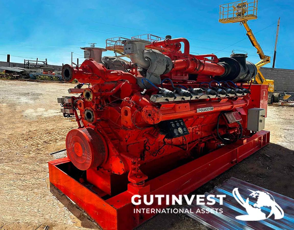 Usado 1 - Grupo electrógeno de gas natural - 875 kVA