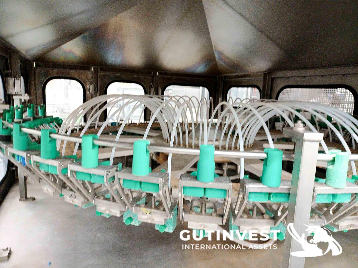 Used 5 - Bottle steam rinsing machine