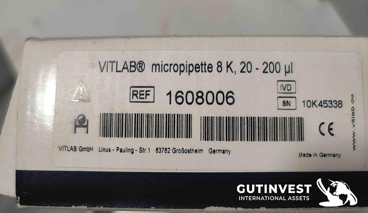 Usado 11 - pipeta multicanal