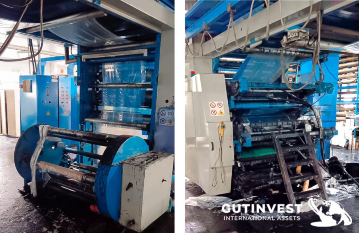 Usado Máquina de impresión flexográfica de 6 colores