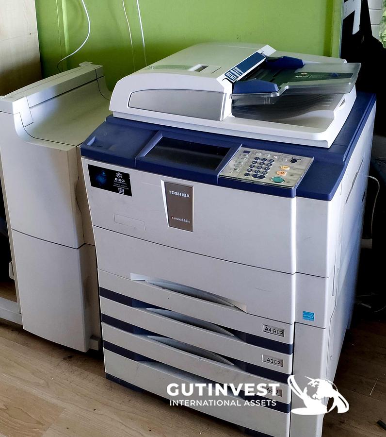 Used 1 - Lot of stocks and digital printing machinery