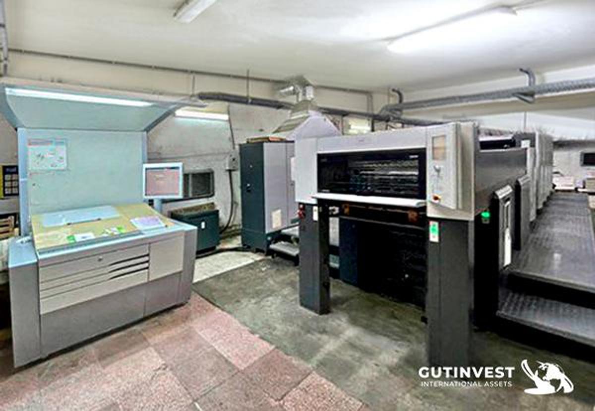 Usado 1 - Offset de 4 colores con barniz