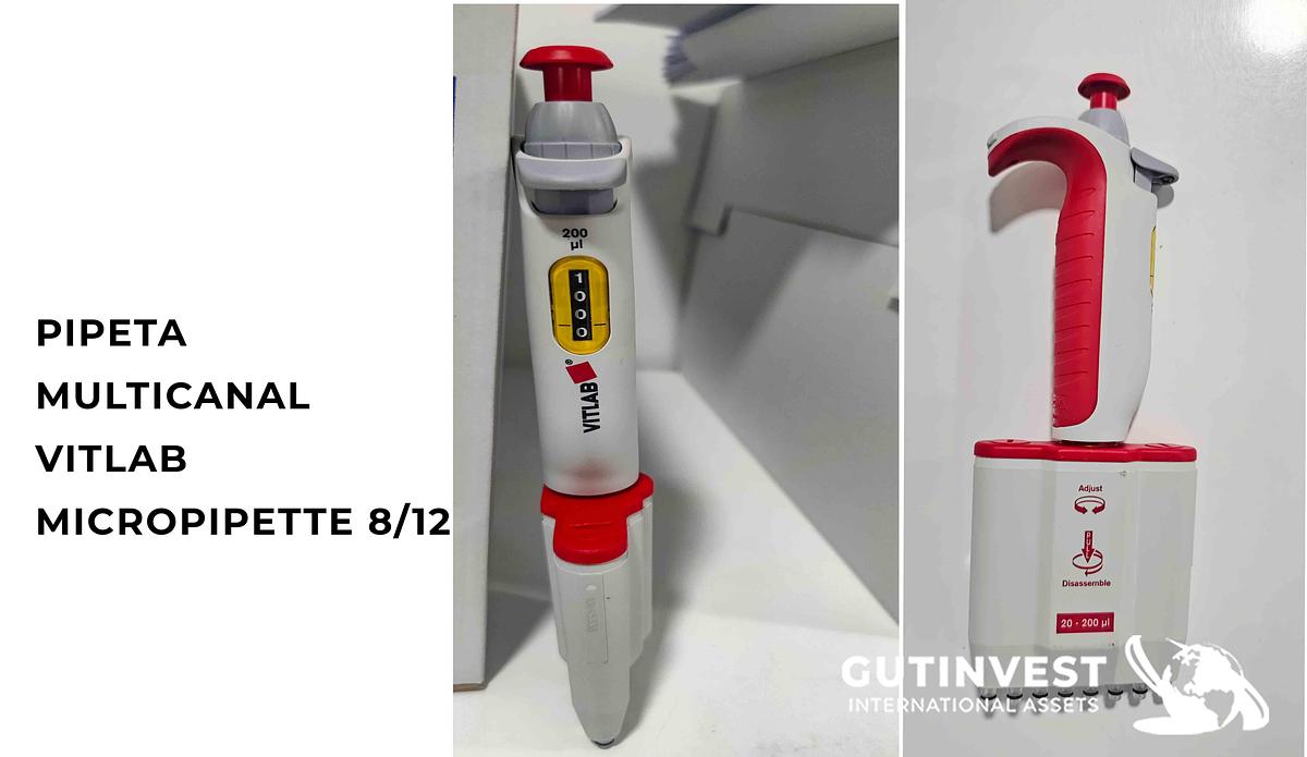 Usado 11 - pipeta multicanal