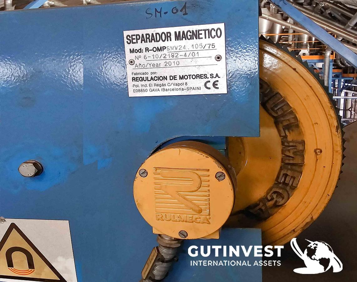 Usado Linea reciclaje de neumáticos triturados