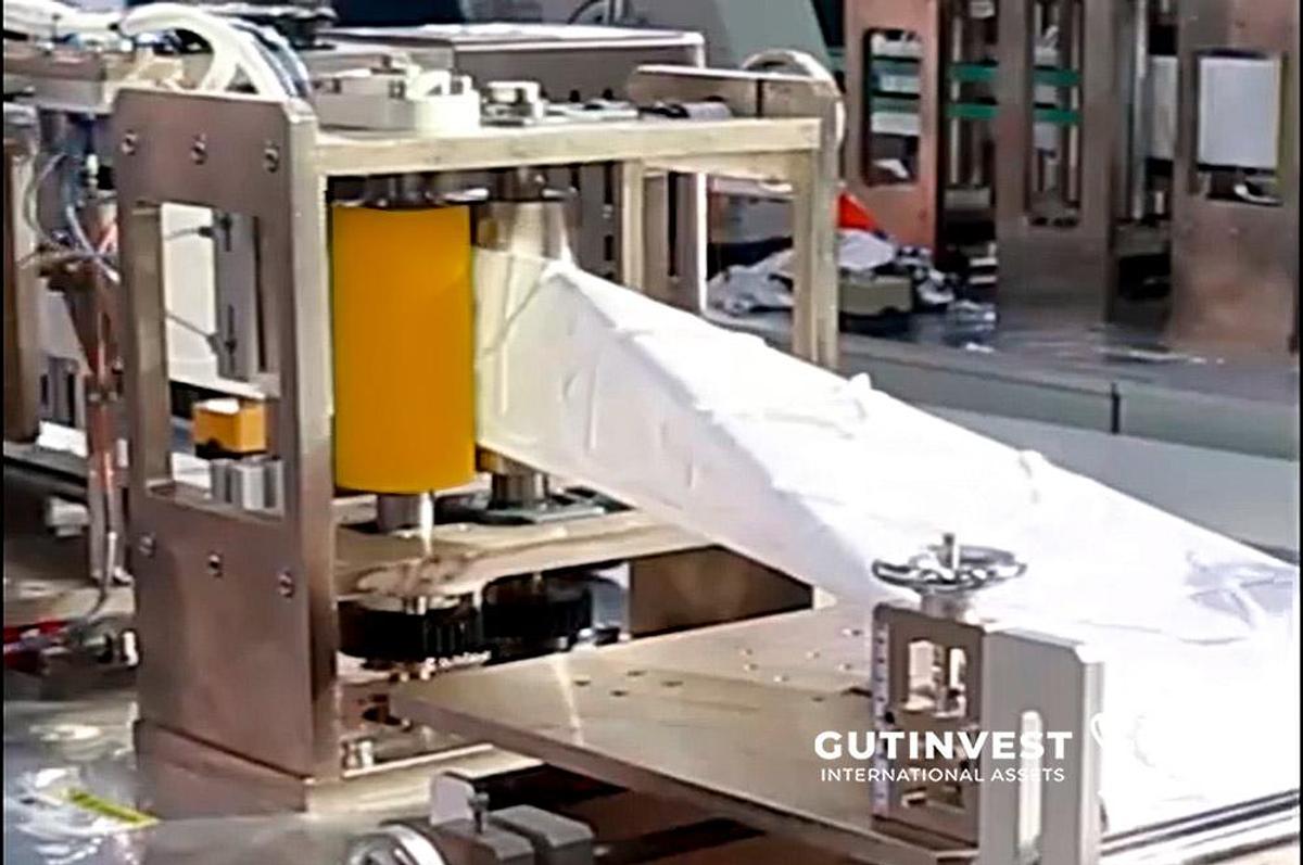 Usado 1 - Línea de producción de mascarillas plegables ffp2