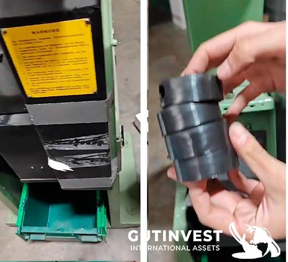 Used Plastic shredder granulator