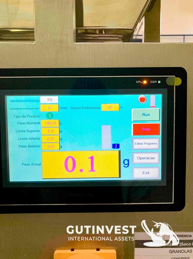 Usado 1 - Línea de envasado y llenado vertical semi-automática