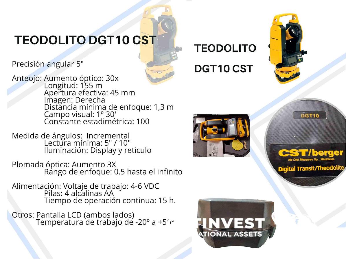 Used 3 - Theodolite - Surveying tool for measurements