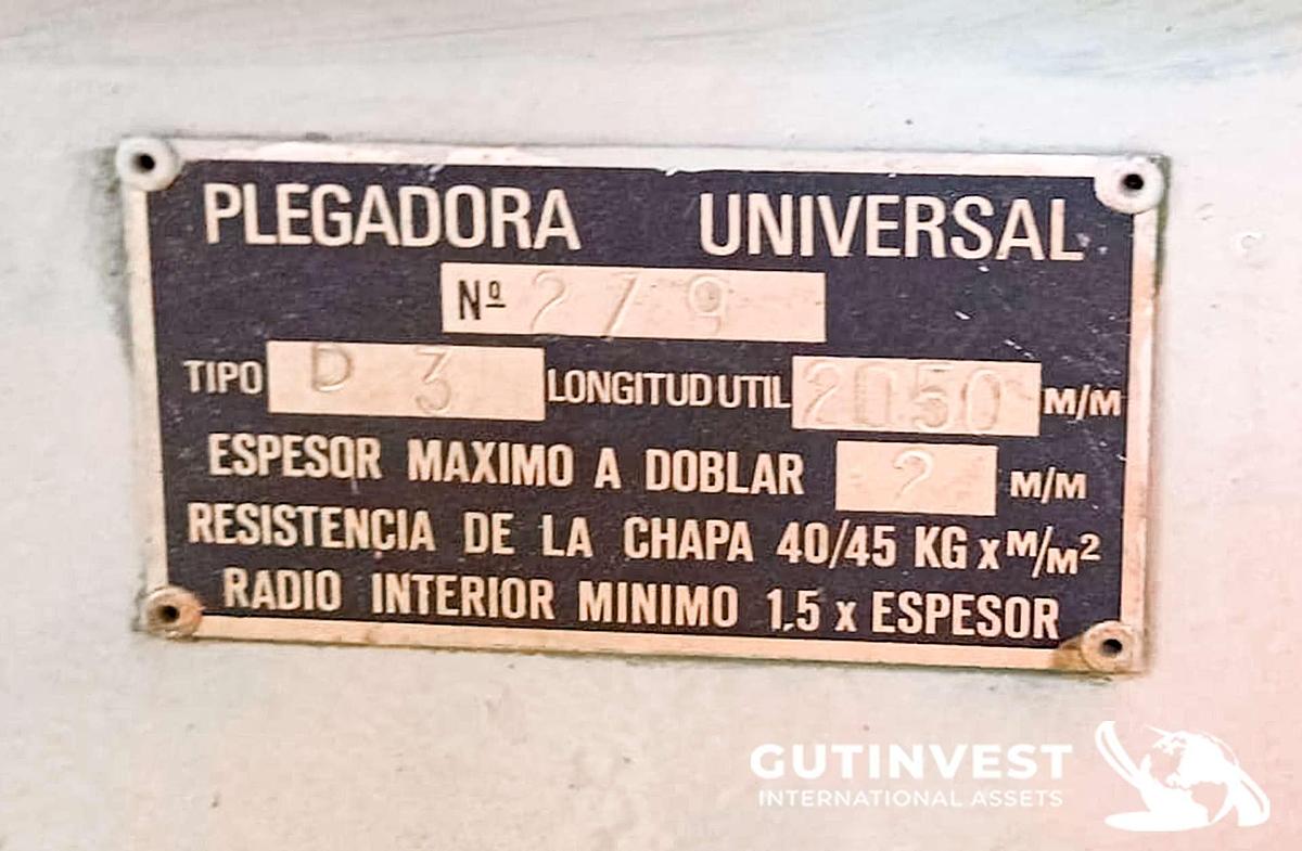 Usado Plegadora para metal