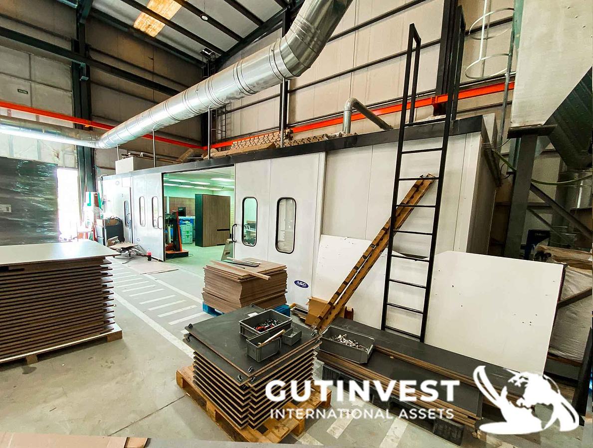 Used 4 - Pressurized and Climate-Controlled Paint Booth