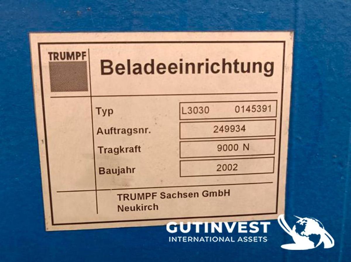 Used 1 - CO2 laser cutting machine