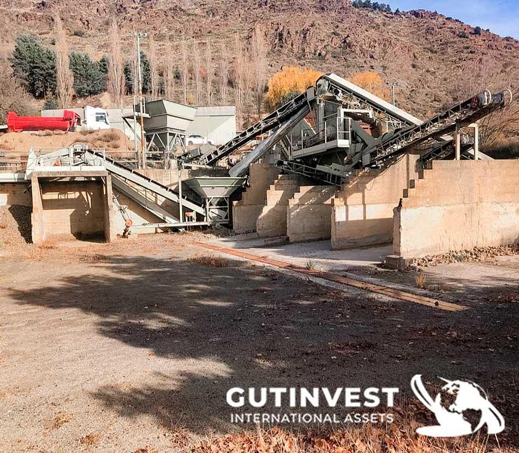Used Construction Aggregate Screening Plant