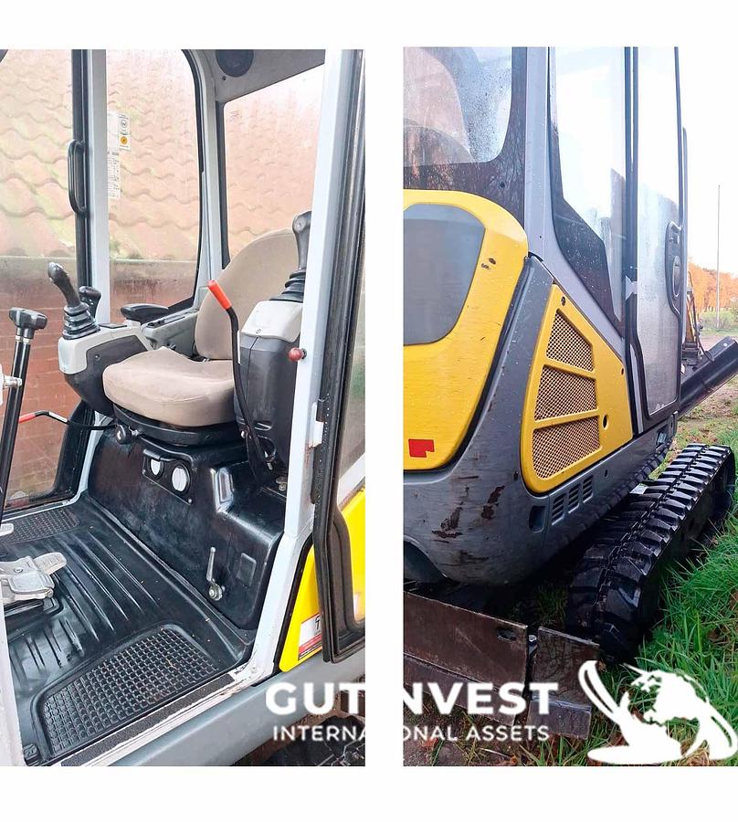 Usado Mini Excavadora hidráulica orugas