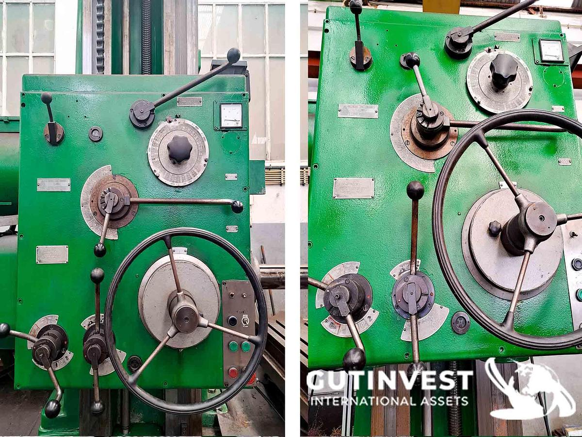 Used Boring machine with rotary table