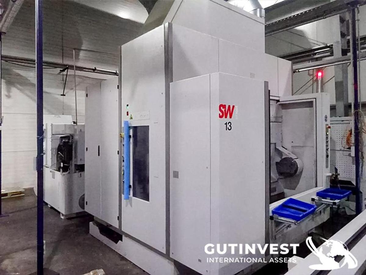 Used SW-W04-22 Twin-spindle horizontal machining center - 5 axes