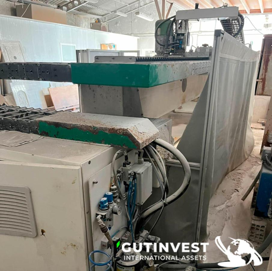 Usado Fresadora copiadora cnc para mármol, granito, piedra, cerám