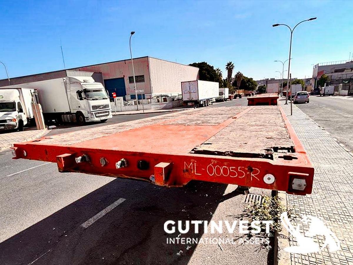 Used 12 - Container semi-trailer - 1 axle