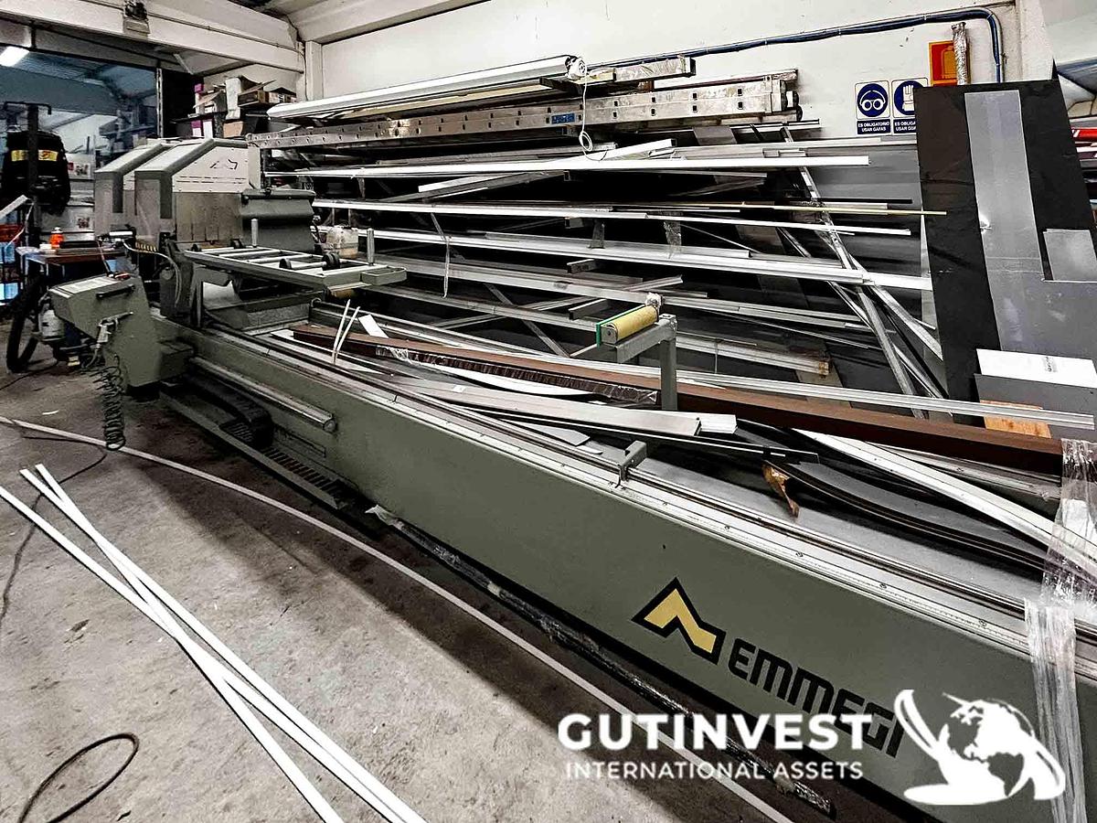 Used Double head cross-cut sawing machine
