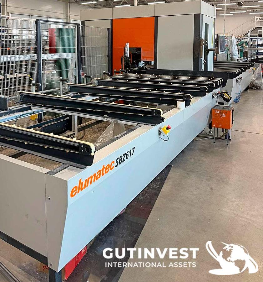 Usado Centro de mecanizado CNC para perfiles de PVC