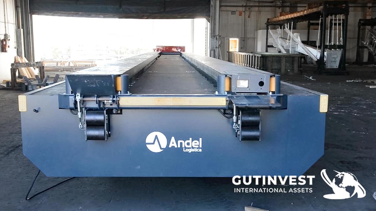 Used 1 - Loading and unloading platform with weighing