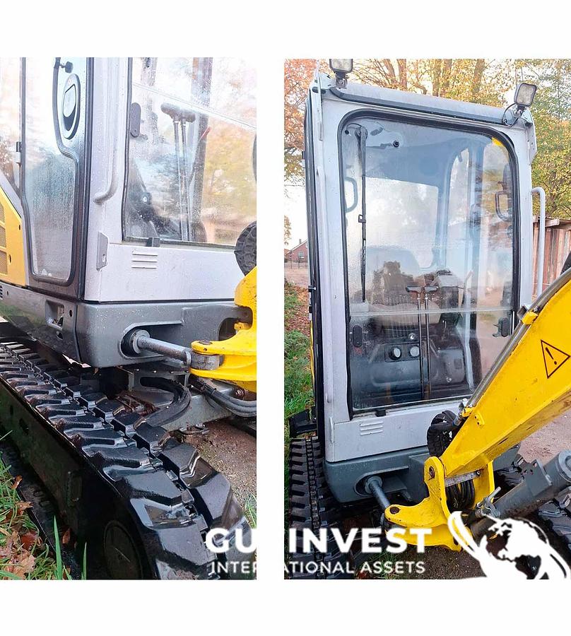 Usado Mini Excavadora hidráulica orugas