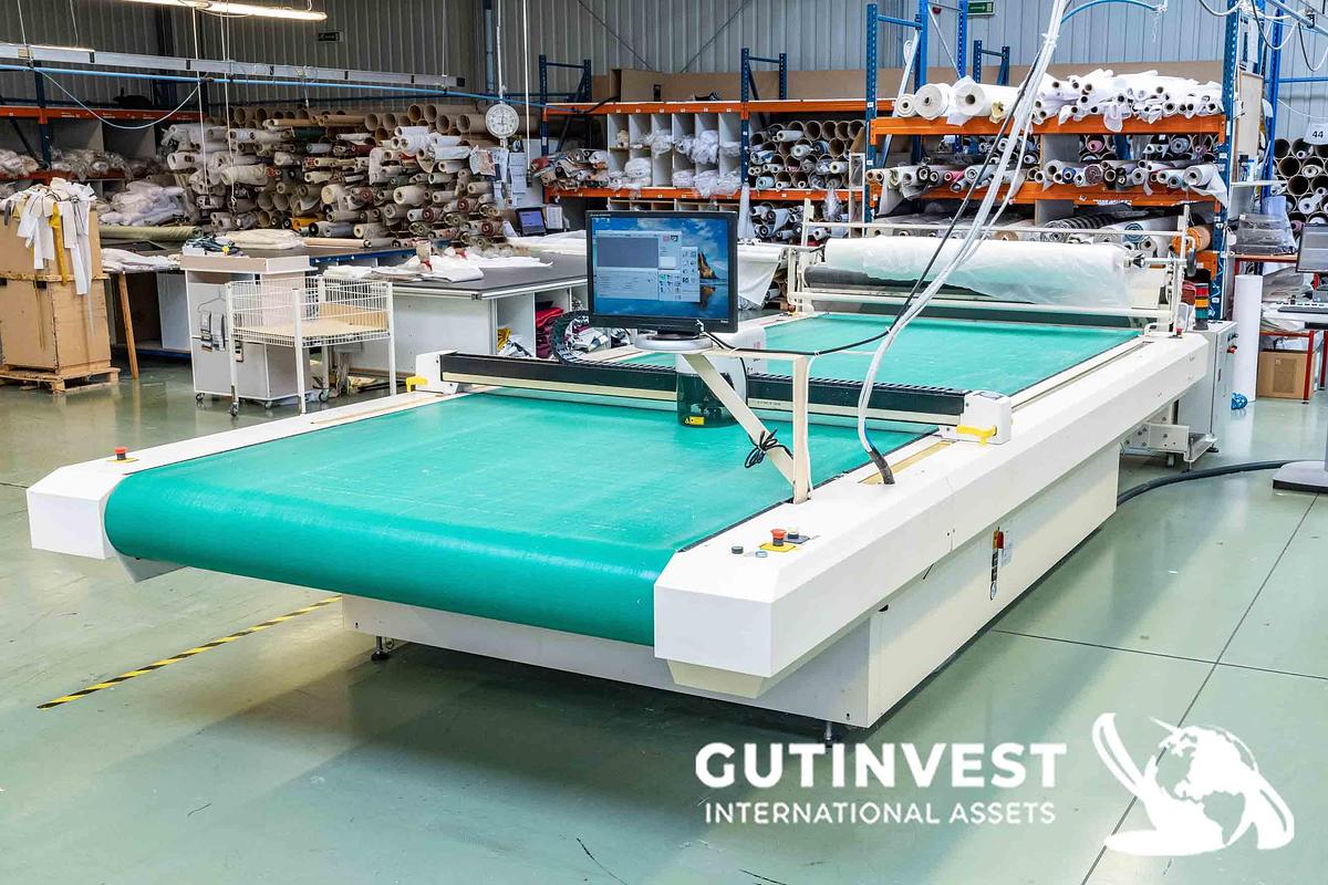 Used 1 - Automatic cutting table - textile sector