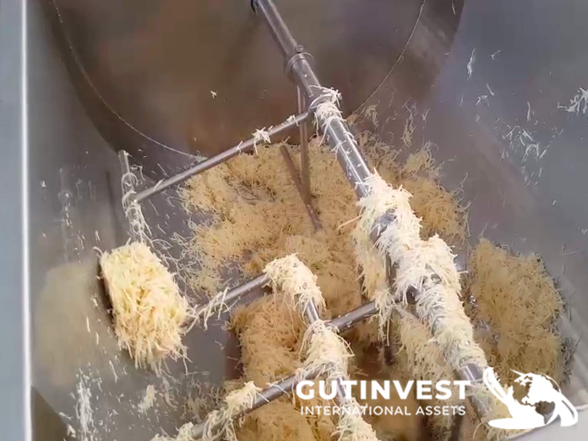 Usado (x2) Líneas de llenado de queso rallado 