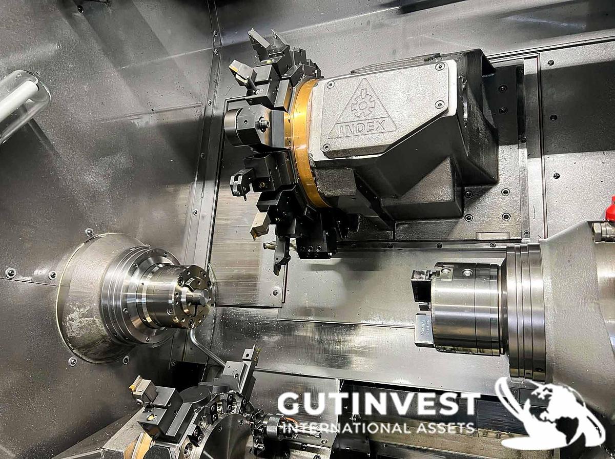 Usado Torno CNC de doble husillo