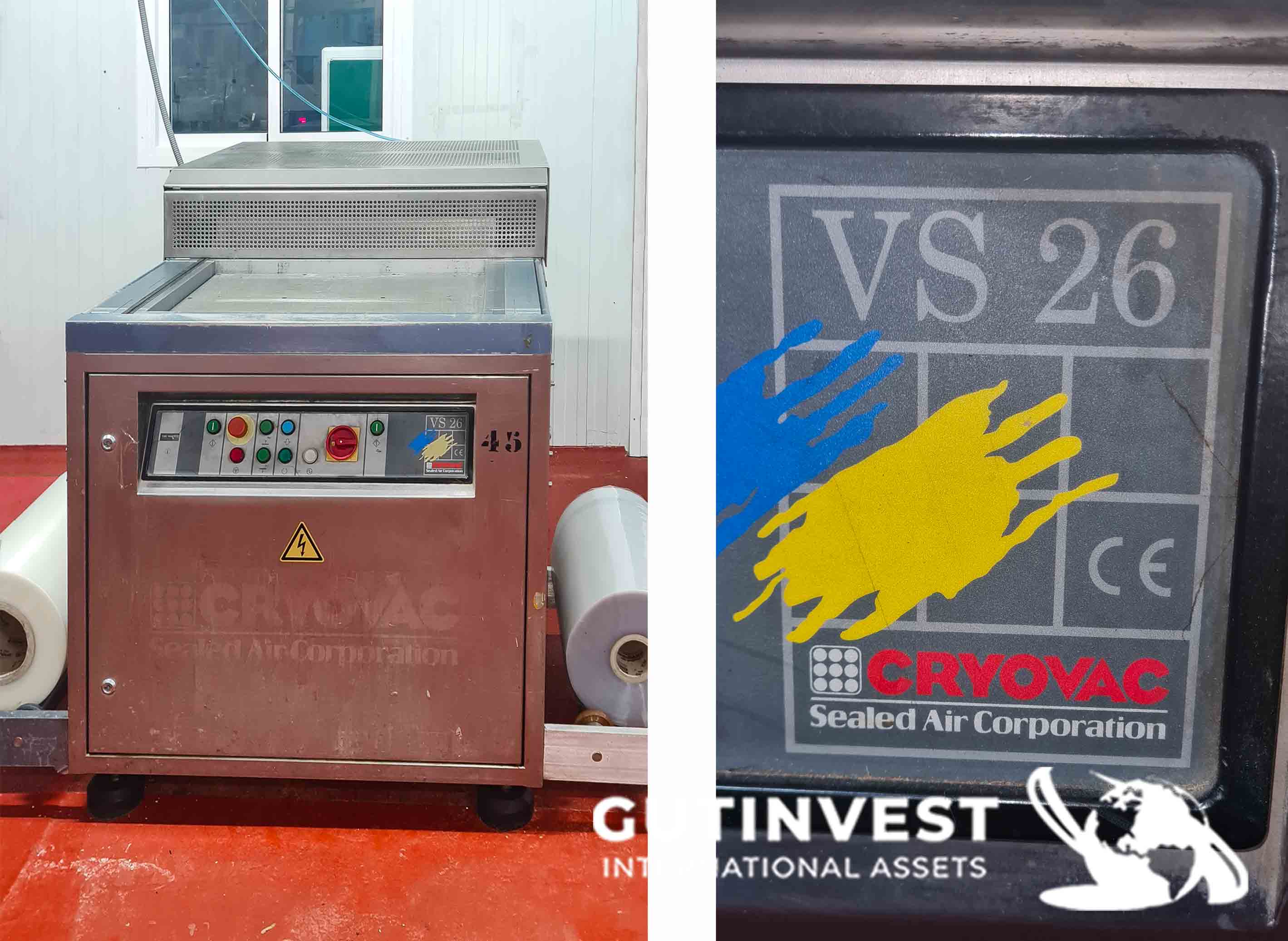 Usado Máquina envasadora al vacío semiautomática