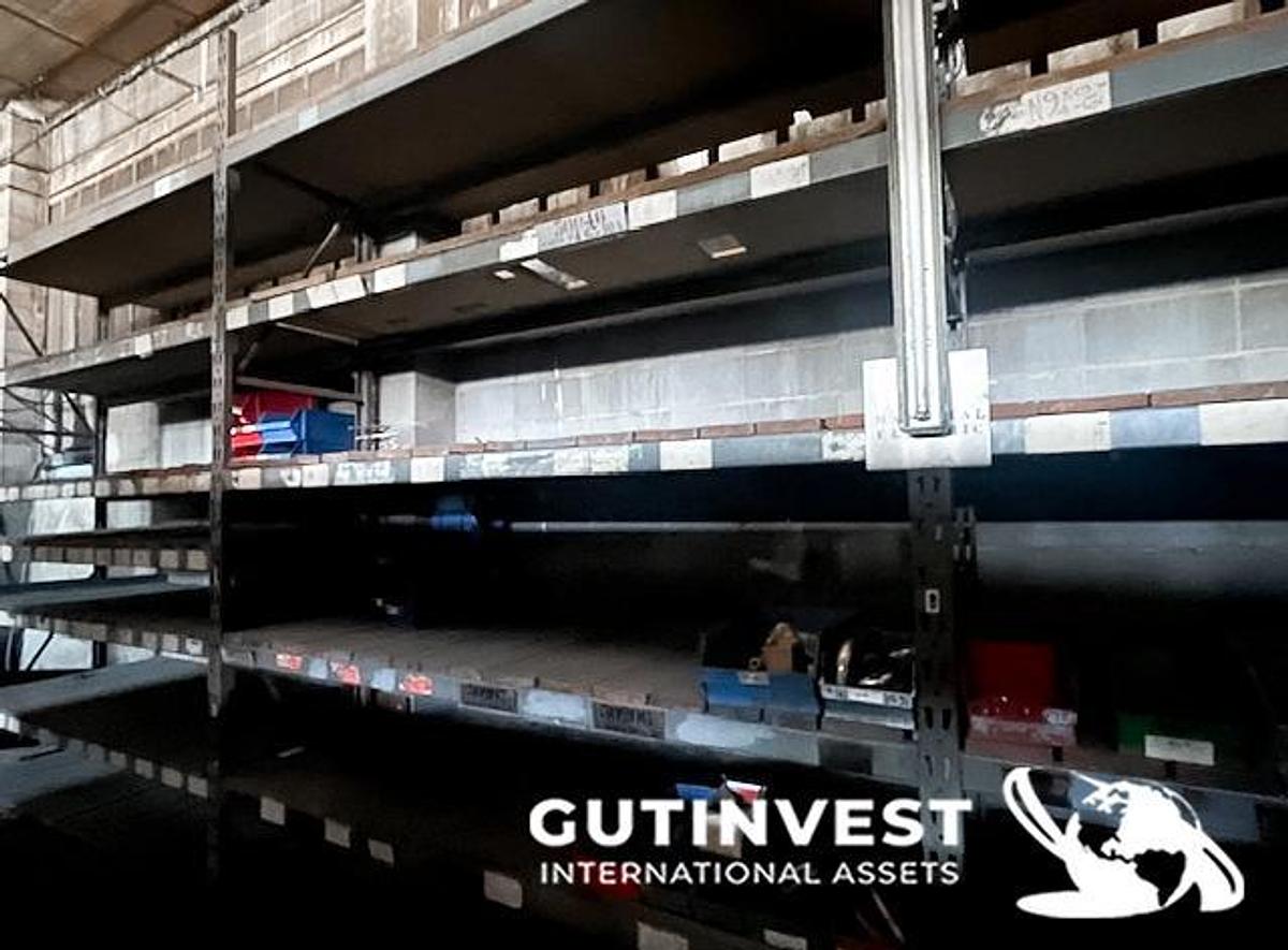 Used Mecalux shelves