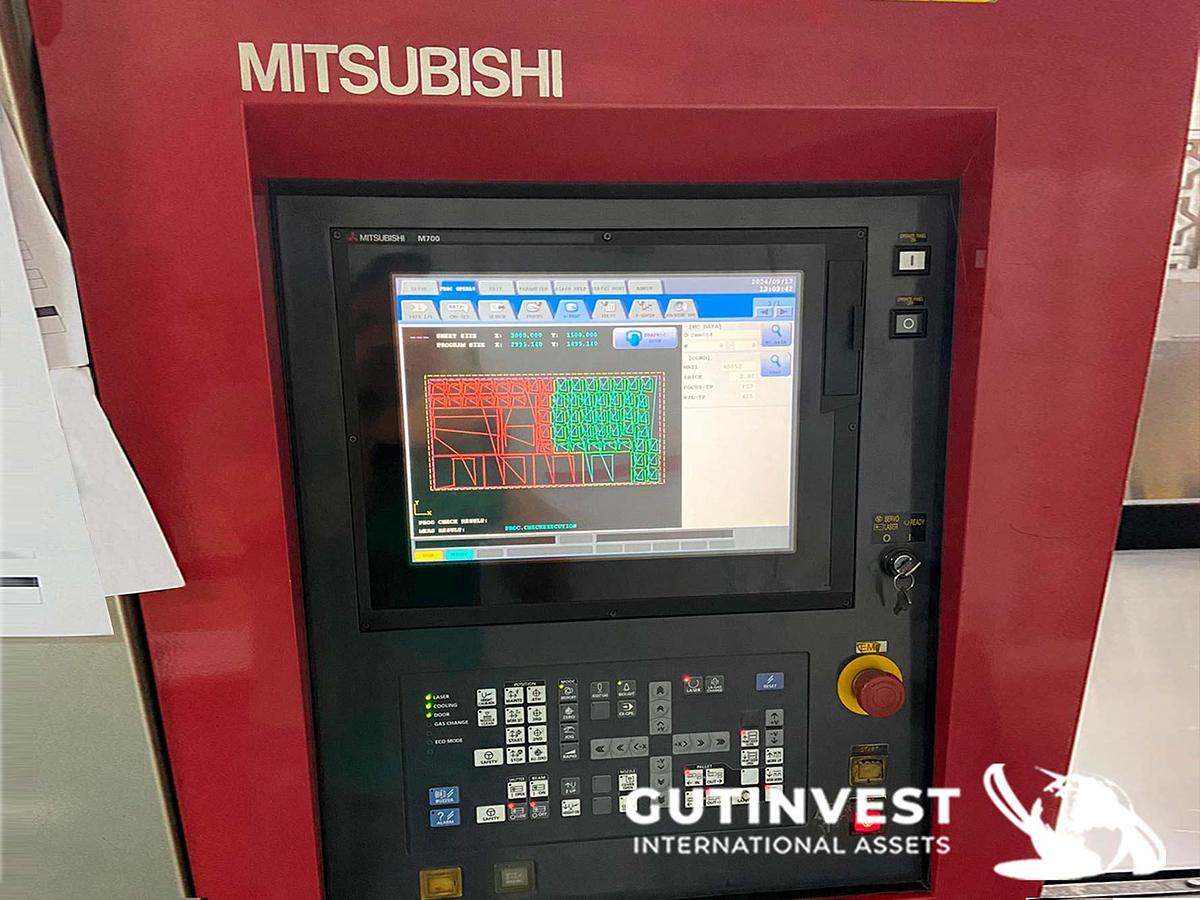 Used 1 - CO2 laser cutting machine