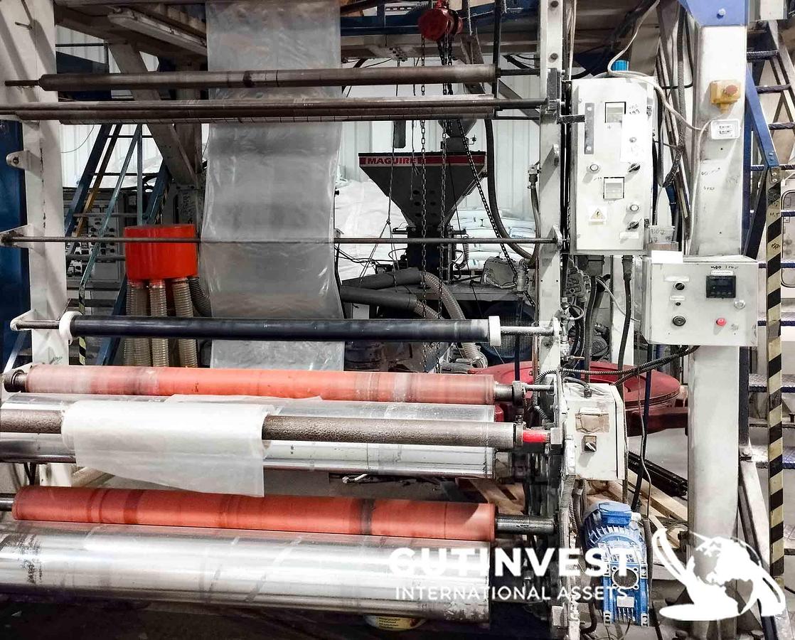 Usado Línea de extrusión de film